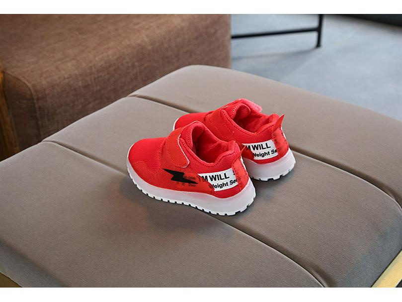 Síťované tenisky se světly pro děti, věk 1-7 let, chlapci i dívky, jaro/podzim.