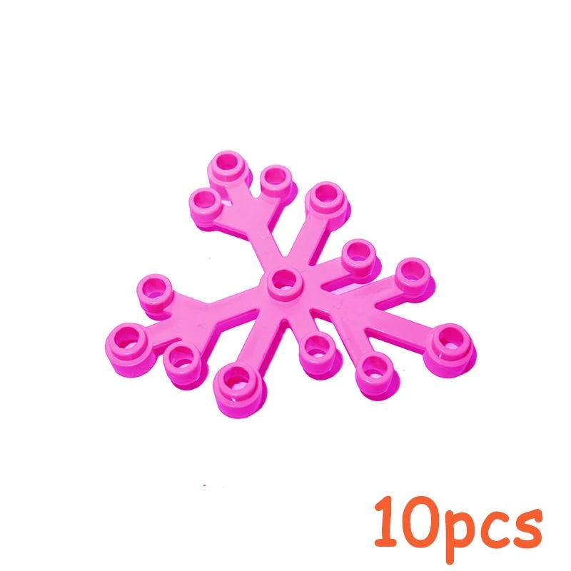 MOC Plants Accessories Bricks City Big Pine Tree Branch Bush Green Grass Flower Building Bricks 2417 2423 4727 6255 30176 33291