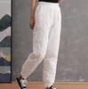 Cotton Pants Women Outer Wear 2024 Autumn and Winter New High Waist Thickened Leisure Pants Warm Long Pants