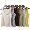 Exclusively for Cross-border: Pure Desire V-neck Knit Vest - Sexy, Comfortable, Versatile, Slim-fit Camisole