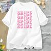 Retro Bride Bridesmaid TShirts Women Female Bridal Party Bachelorette Theme Party Tee Shirt Wedding Boho Bride Graphic Tshirt