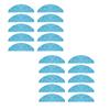 A65T-20PCS Mop Pads For Conga 7490 Immortal Series / 8290 Immortal Series Robot Vacuum Replacement Mop Pads