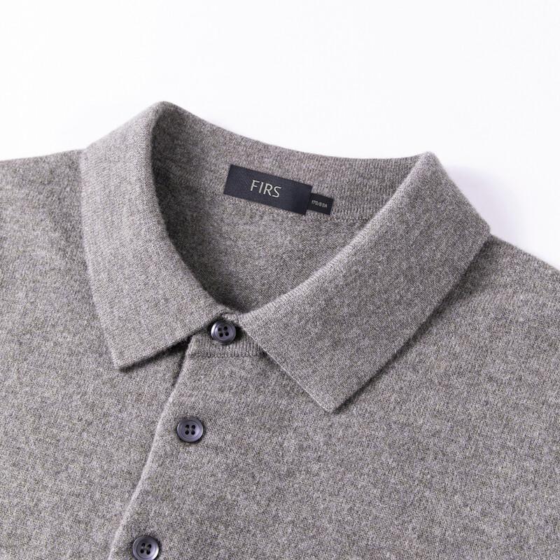 FIRS Men's 100% Sheep Wool Business Casual Sweater