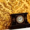 Classical Clock Miniatures, Retro European French Victorian Floor Pendulum Clock, Resin Craft Collectibles, Ornaments, Home Office Car Decoration