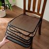 Square Seat Cushion Rattan Cushion, Non-slip Chair Cooling Pad, Comfortable Pad for Home Office Dinning