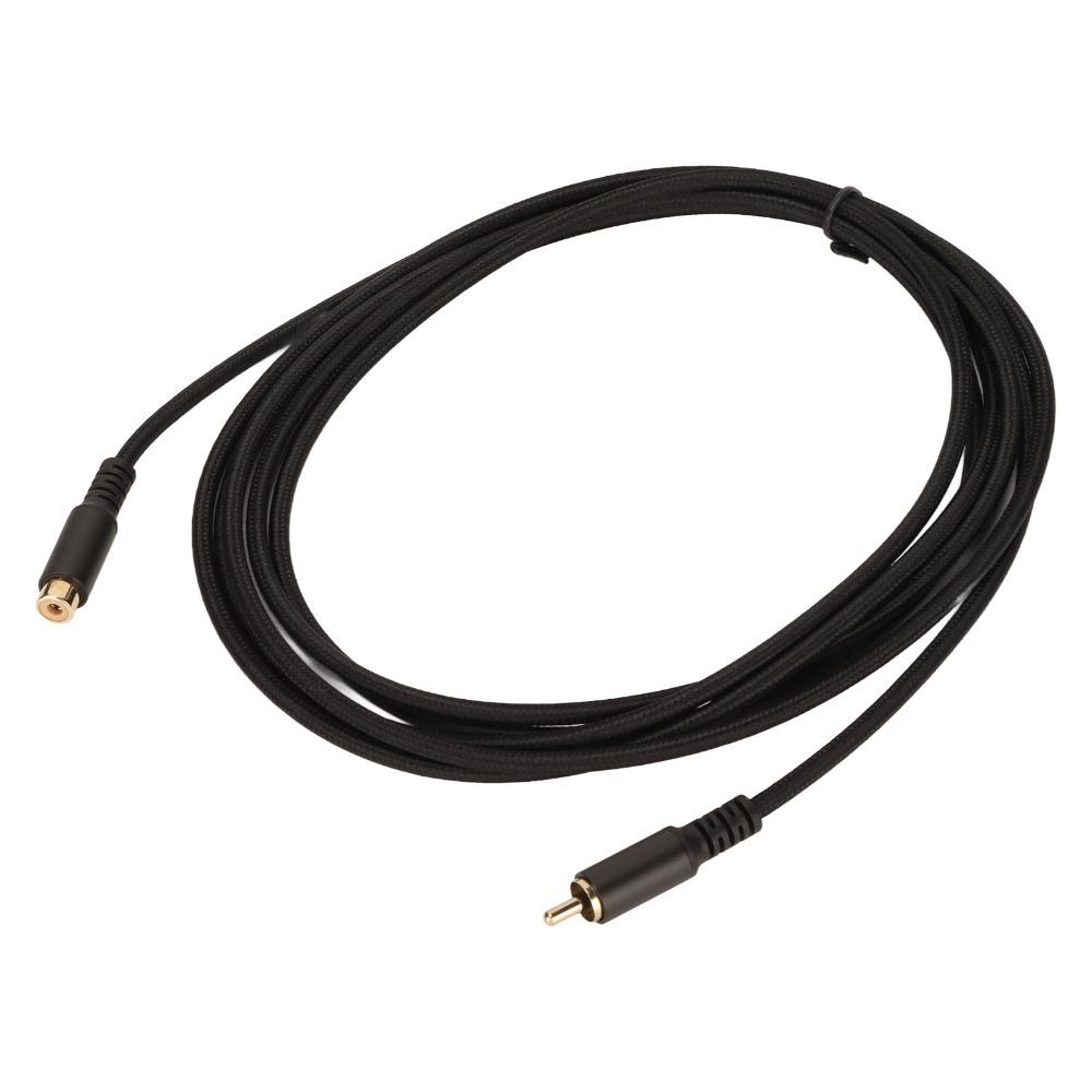 Digital Analog for RCA Extension Cable Gold Plated for RCA Audio Cable  DVD Player