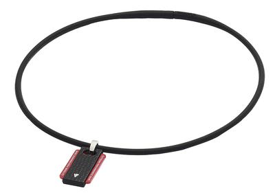 Necklace RAKUWA Neck EXTREME Square Black 45cm Phiten Advanced Technology [Stiff Shoulders] [Stiff Neck] [Uses Metax]