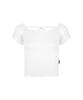 ANOTHER A Square Neck Backless Raglan Top_White