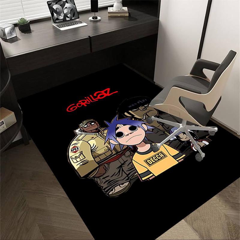 

1pc gorillaz decca Carpet, Office Rug Outdoor Mat Home Decor Area Carpet Festival 60cm by 90cm