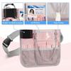 Multi Compartment Waist Bag Pouch Large Capacity Nursing Belt Bag  Nurse Supplies
