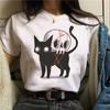 Animals Printing T-Shirt Top Basic Tees Women'S Shirt Short Sleeve Neck Fashion Casual Sport Clothes Harajuku Style High Quality