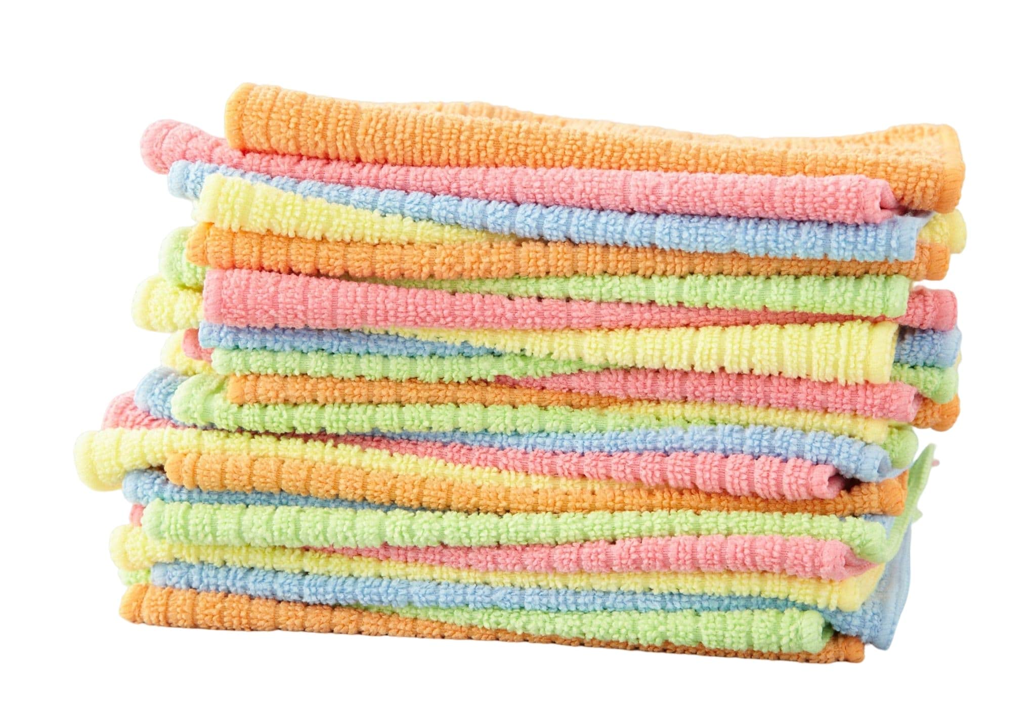 

Nihon Clean Tech Cospica Cloths, 25 count, 30cm wide x 20cm long, Microfiber, Ultra-Fine Fiber, for Kitchen, Flooring, Bathroom, and Washroom, Wet or