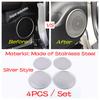 Car Door Speaker Loudspeaker Frame Decoration Cover Trim For Lexus RX RX450h 2016 -  Stainless Steel Accessories Interior