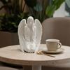 3D Printed Angel Figurine, Desktop Angel Ornament, Resin Angel Sculpture for Bedroom Entrance Hall Study Room Stylish Home Decor Gift