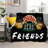 Friends TV Show Central Perk Throw Blanket Soft Cozy Blanket for Home Bedroom Travel Perfect Gift for Fans and Kids
