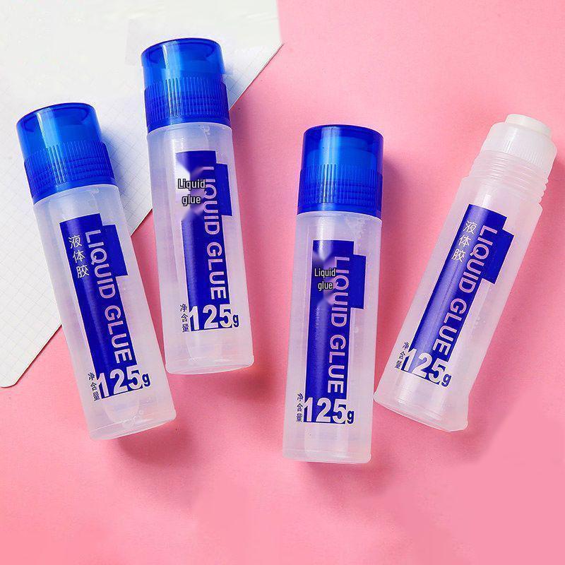 Transparent Liquid Glue for Office, Student, and Handmade Use - Ideal for Paper and Kindergarten Projects