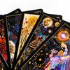 Newest Cosmic Garden Tarot Deck Tarot Cards Fortune Telling Game Card Divination Fate Party Oracle Board Game Family Party Game