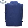 Breeze Rider Men's Multi-Pocket Denim Fishing Vest