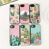 Cactus Wallpaper Phone Case for Samsung Galaxy S20 S22 S21 FE Ultra Plus A07 A17 A15 A16 A25 A57 A37 Protective Cover