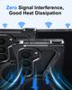 Frameless Metal Case for Samsung Galaxy Z Fold 8 Ultra Bumper 360°Rotating Magnetic Stand Shockproof Protection Phone Cover