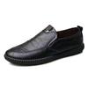 Men's Soft Sole Leather Casual Shoes: Trendy, Versatile, & Perfect for Business or Driving