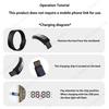 LED Digital Smart Wristbands Waterproof Smart Clock Smartband With Running Pedometer Monitor Smart Band Vibration Alarm Reminder