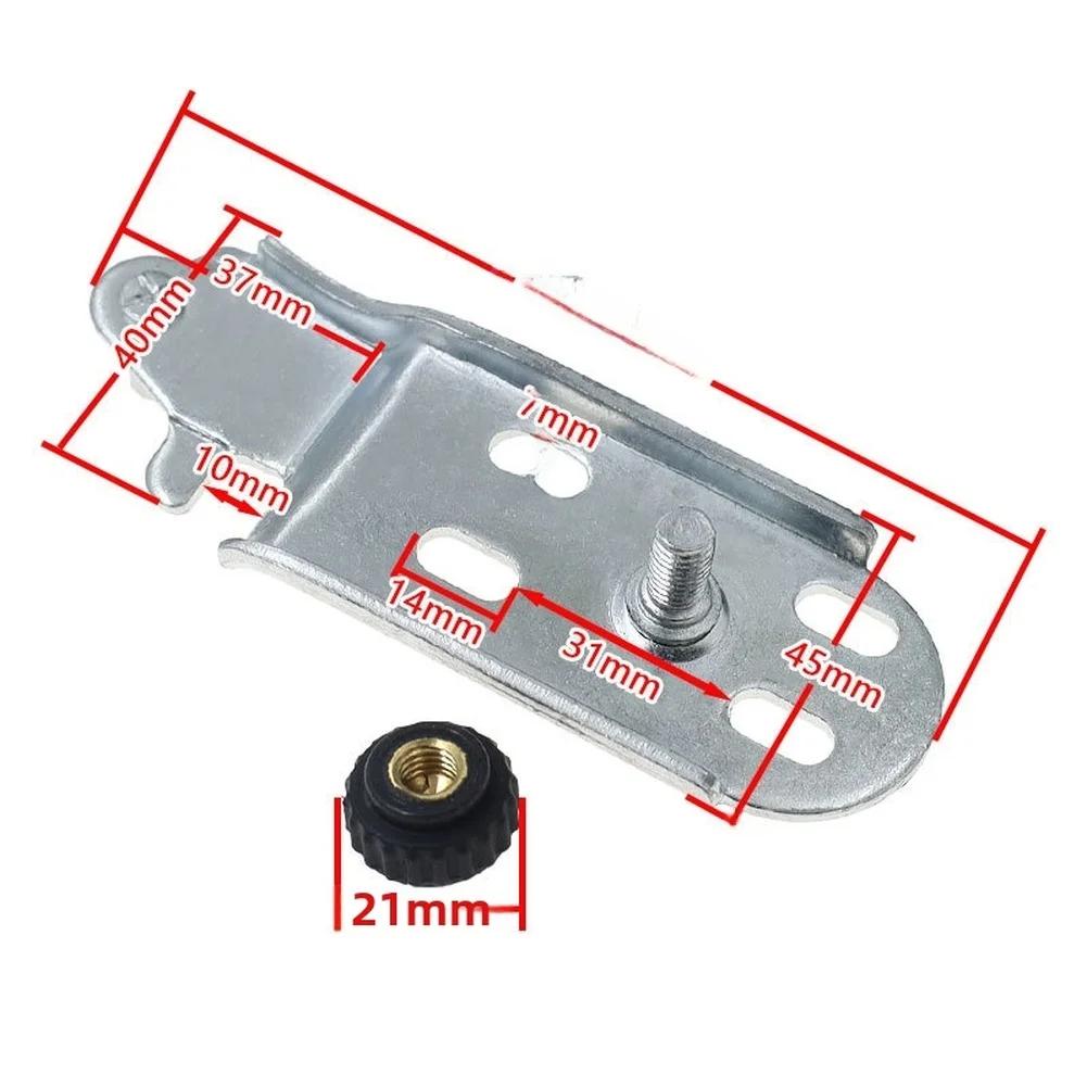 Bottom Hinge For Refrigerator Door Replacement 128mm 37mm Compatible With Standard Refrigerator Models Heavy Duty