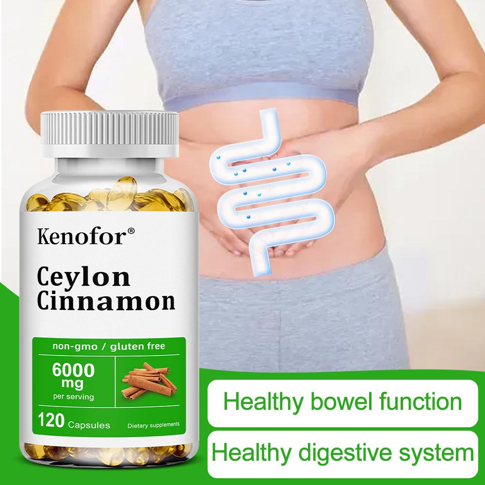 Cejlonská skořice 6000 mg 120 kapslí Doplněk stravy