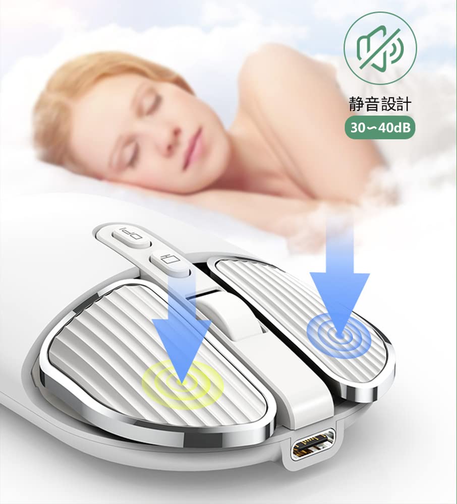 M203 2.4GHz USB Wireless Mouse, Ultra-Thin, Energy-Saving, Quiet Buttons, Rechargeable, Compact, Lightweight, Optical, Portable, Cordless, Compatible