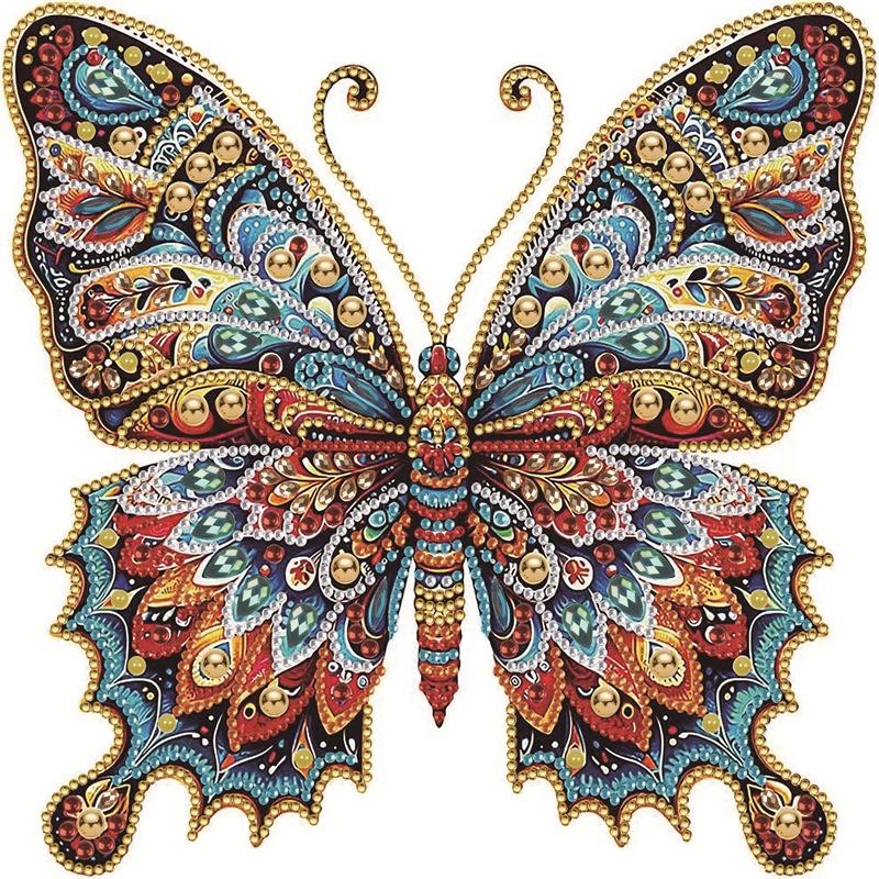 5D Tribal Beauty DIY Diamond Painting Kit – Rhinestone Sticker Decorative Art, Handmade Craft
