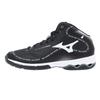 Mizuno Wave Divers DE 2 Fitness Black x White x Light Size 2E Shoes, Indoor, Studio, Gym, Exercise, Gray, 23.5 cm,