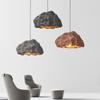 Designer Restaurant Chandelier Personalized Lamp Imitation Rock Micro Cement Japanese Style Handmade Pedant Lamp