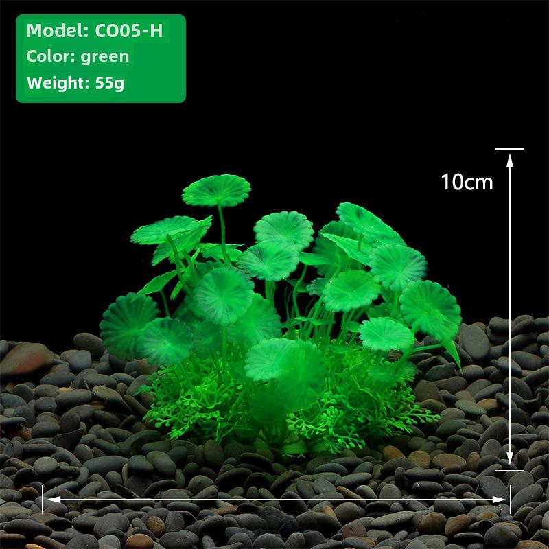 CO-H Aquarium Landscape: Artificial Water Plant for Fish Tank Decoration