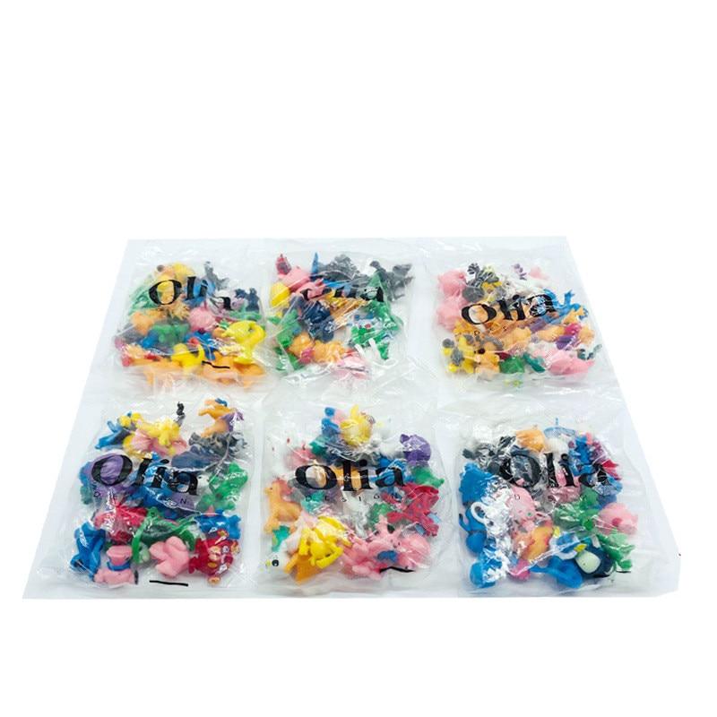 Pokemon Action Figure Toys 144Pcs/120Pcs/96Pcs/72Pcs/48Pcs/24Pcs Mini Figures Model Toy Pikachu Anime Doll Birthday Gifts