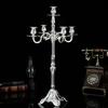 Luxury H65 /85/105cm 5lights Metal Candle Holders Tall Floor Candle Lantern Christmas Decorations For Home Decoration
