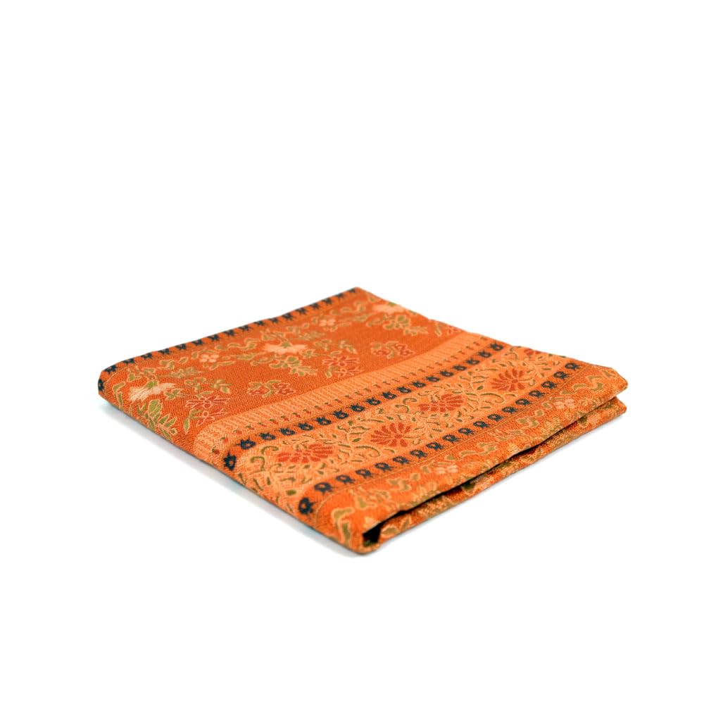 Tea ceremony utensils, Sagano silk cloth, mysterious and profound, ancient famous cloth, stepped flower pattern chintz