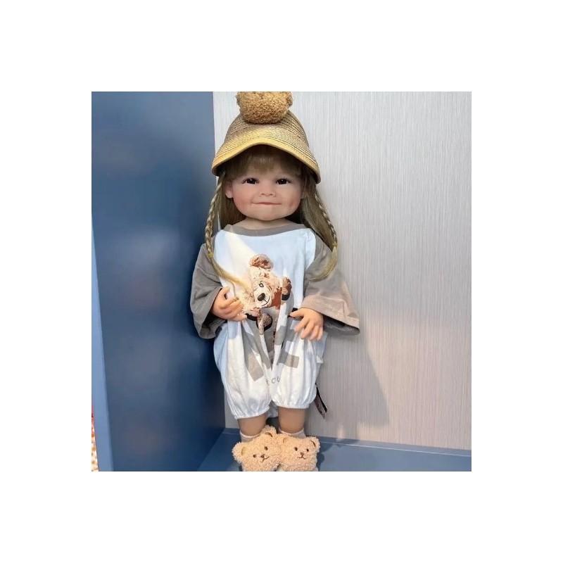 Silicone Figure 55cm Realistic Doll For Collectors And Gift Enthusiasts
