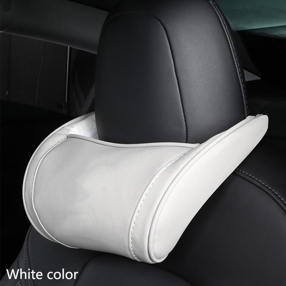 Neck Pillow Headrest Pillow Automobile Seat Neck Rest Auto Seat Head Support Pillow Model Y Accessories Used for Tesla Model