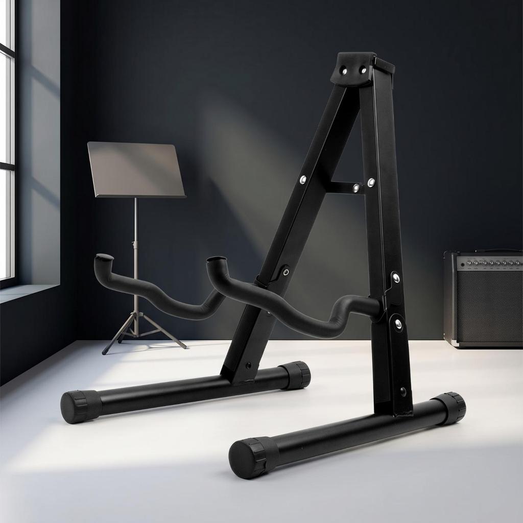 A-Shaped Guitar Stand Portable Folding Space-Saving Foldable