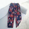Summer New Arrival Middle-Aged and Elderly Silk Cotton Women's Pants Cotton Tapered Pants Pencil Pants Ethnic Style Breathable Comfortable Pants Loose