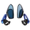 Pair Motorcycle Rear View Mirrors Handlebar End Mounted Replacement for Suzuki B King GSF1250 GSF600 Street Bike