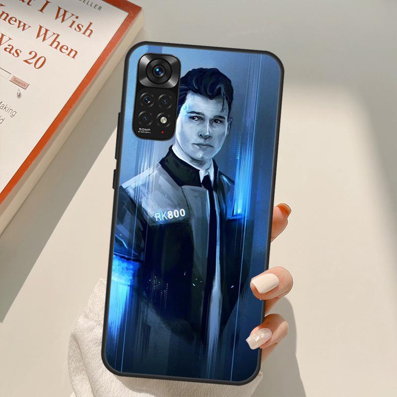 Detroit Become Human Case For Xiaomi Redmi Note 11 10 9 8 Pro Note 11S 10S 9S 8T K50 K40 9A 9C 10A 10C Cover