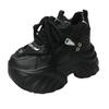 Fashion Women Platform sneaker Casual Shoes Hot Sale 2025 New Lace-up Chunky Sneakers Wedges Hidden Heels Leisure Shoes for Woman