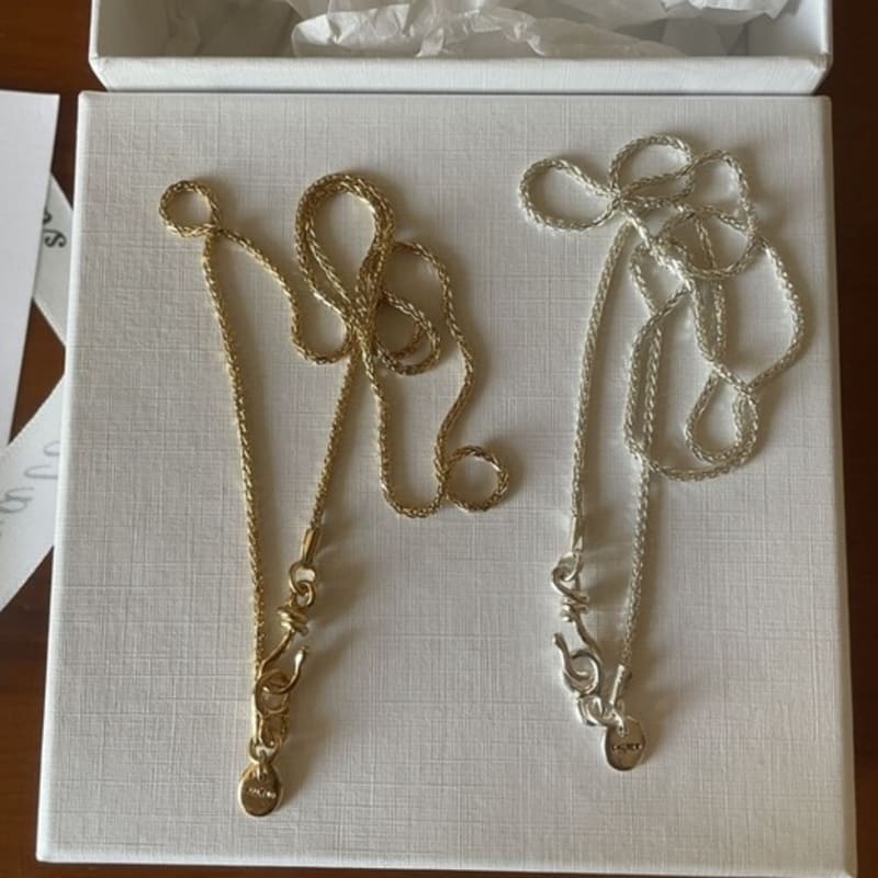 Salted Rope Chain Necklace