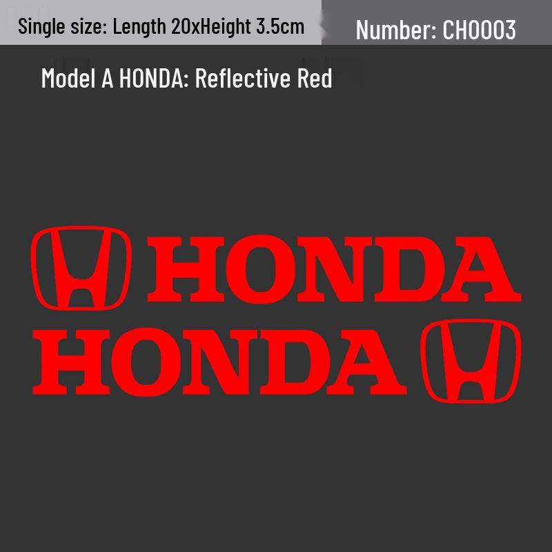 Honda Wings Motorcycle Decals - Girly Cute Laser-Modified Stickers for Electric Bikes