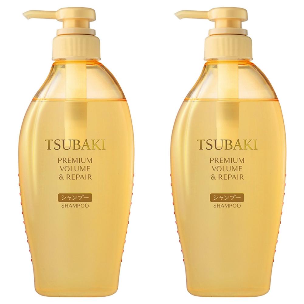 Tsubaki Premium Volume & Repair Shampoo 450ml 2 pcs