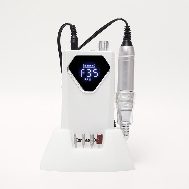 

SY902 Фрезер для ногтей: Высокоскоростная 0-35000 об/мин, малошумная, теплостойкая машинка для снятия лака.