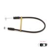 BDP668 Manija de Cierre de Puerta Trasera Cable Bowden Corto para Renault Kangoo MK1 KC Express FC Nissan Kubistar X76 7700354861