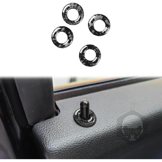 for Ford F-150 Raptor 2017-2020 Accessories Glove Box Top Strip | Real Carbon Fiber, for Ford F150 F-150 Raptor 2017 2018 2019 2020, Interior Trim