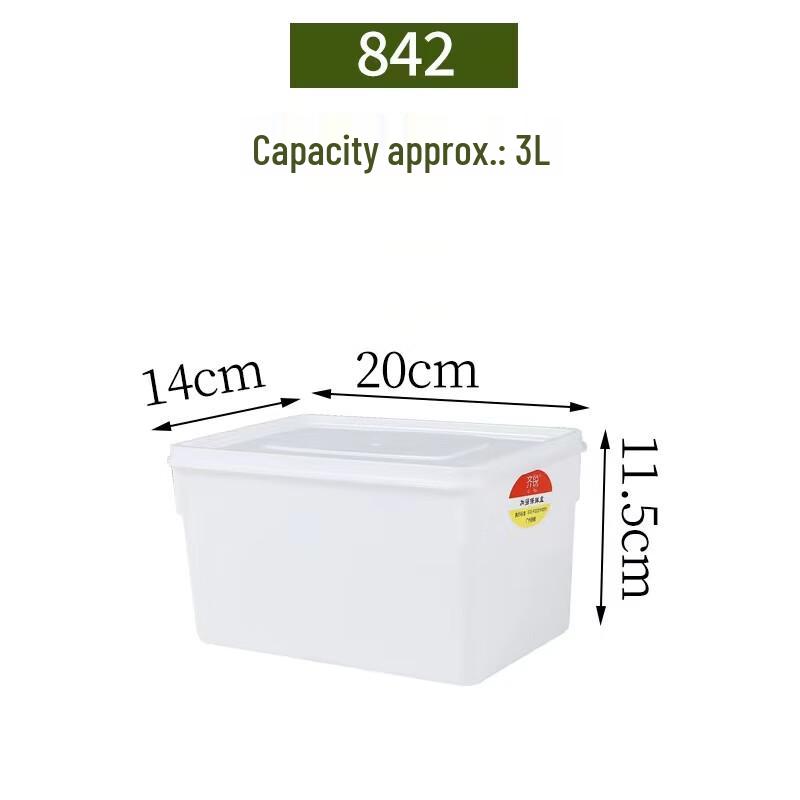 Jiemengzhe Rectangular Commercial Food Storage Box